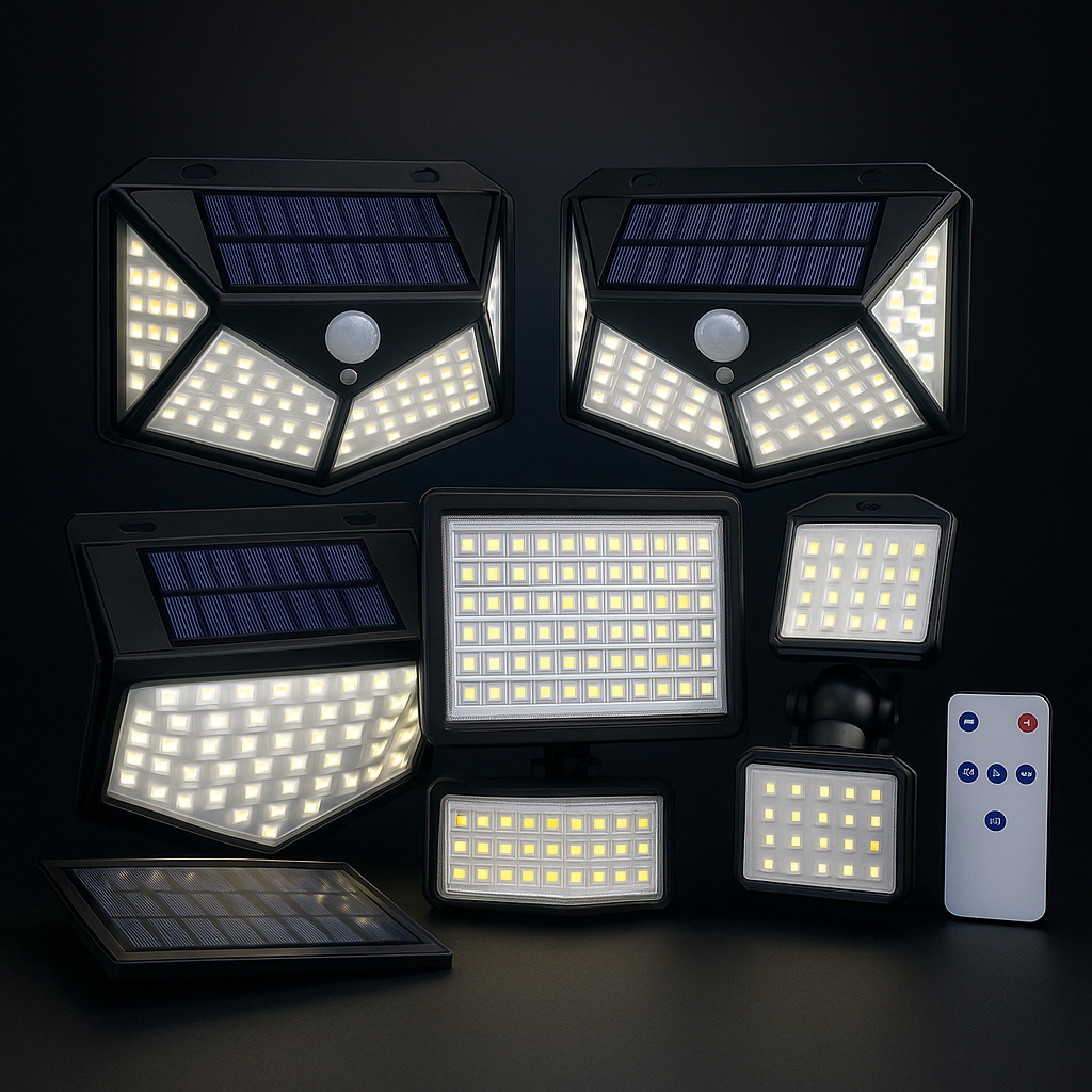 Solar Außenbeleuchtung für Haus und Hof