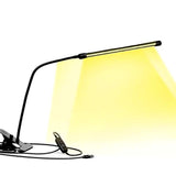 LED Pflanzenlampe mit Clip & Timer – Vollspektrum Grow Light