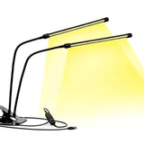 LED Pflanzenlampe mit Clip & Timer – Vollspektrum Grow Light