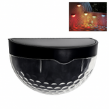 Solar Zaunleuchten Set - Wasserdichte LED Wandlampen für Garten Terrasse Treppe