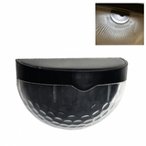 Solar Zaunleuchten Set - Wasserdichte LED Wandlampen für Garten Terrasse Treppe