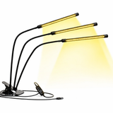 LED Pflanzenlampe mit Clip & Timer – Vollspektrum Grow Light