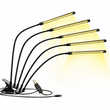 LED Pflanzenlampe mit Clip & Timer – Vollspektrum Grow Light