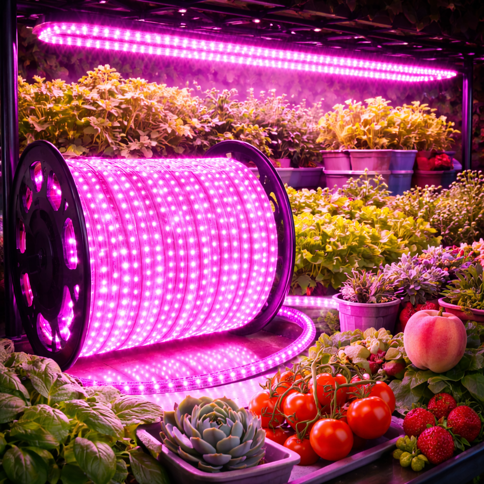 LED Pflanzenlampe Strip 220V | IP67 Wasserdicht | 5050 Vollspektrum | 1 m bis 10 m