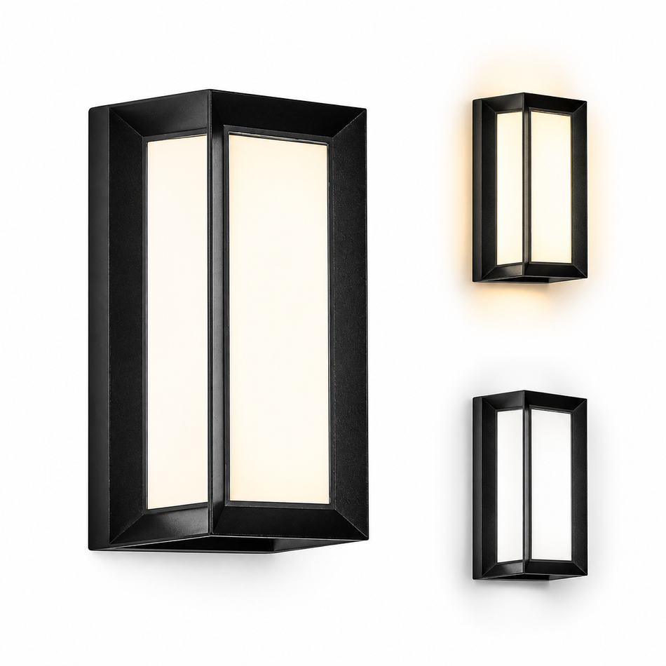 LED Außenwandleuchte mit Bewegungsmelder, IP55, 16W oder 30W