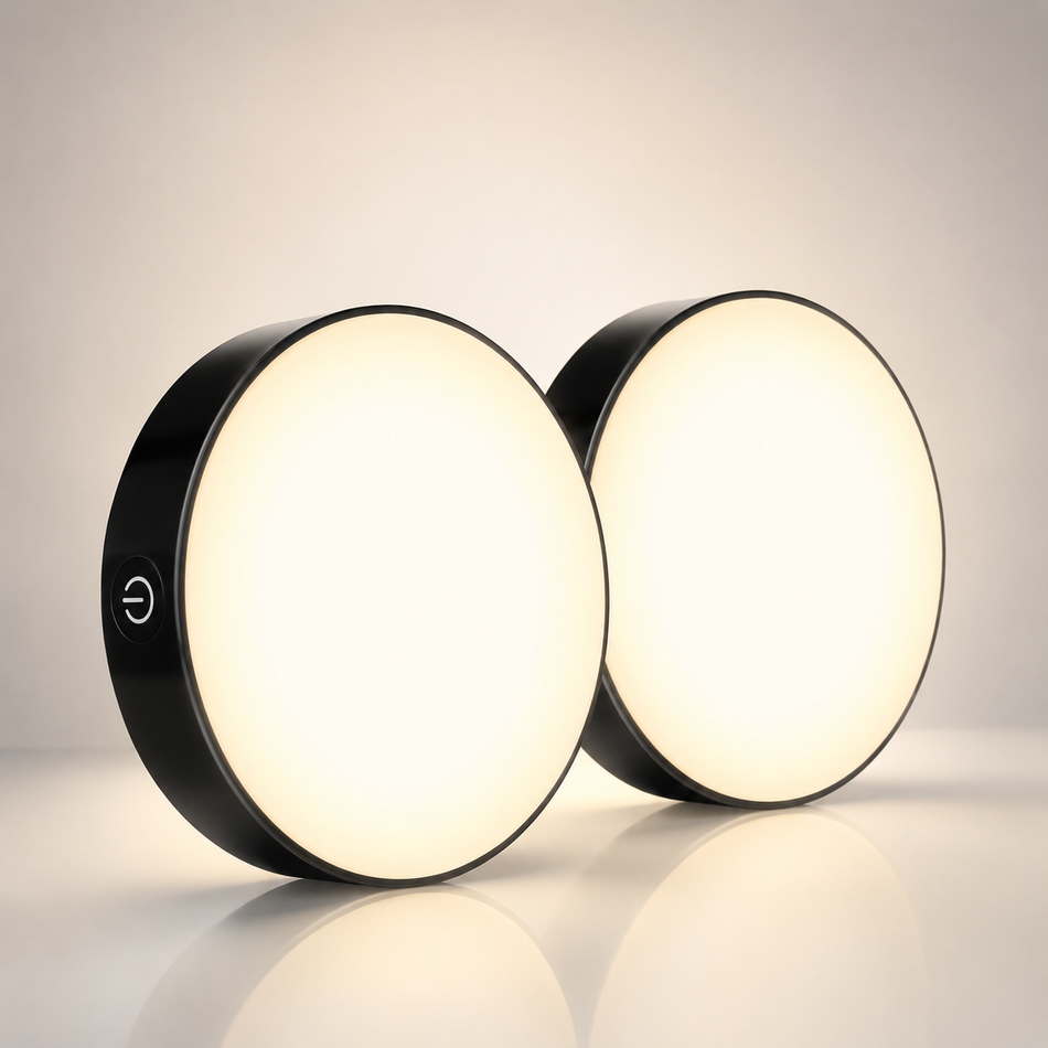 USB LED Schrankleuchten mit Touchfunktion im 2er Set
